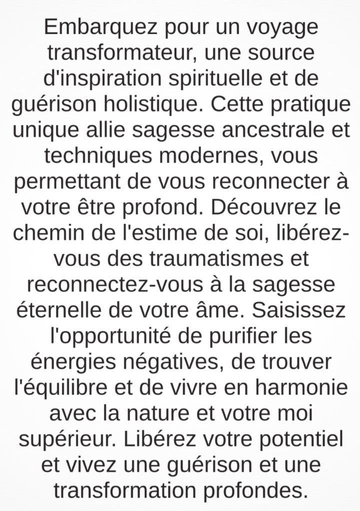 Séance de 2 heures - centre de thérapie